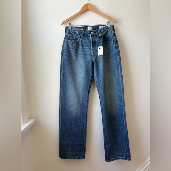 NWT Levi's 90s Selvedge 501 Jeans - Picture 5 of 14